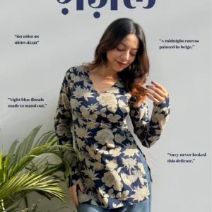 Gazal Straight Sleeves Kurti